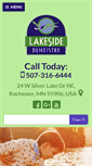 Mobile Screenshot of lakeside-dentistry.com